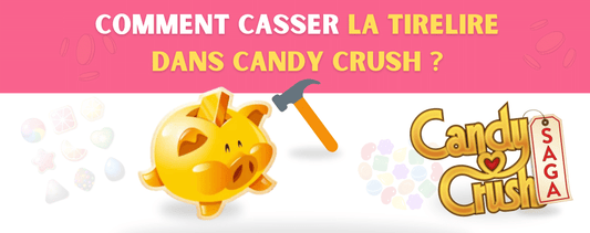 tirelire candy crush dorée