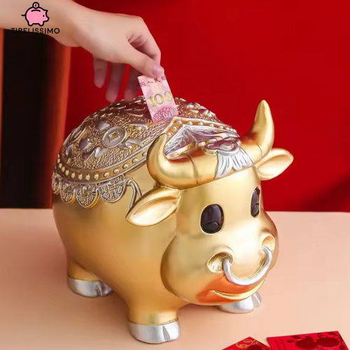Tirelire vache indienne