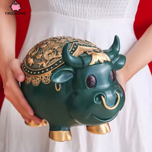 Tirelire vache indienne