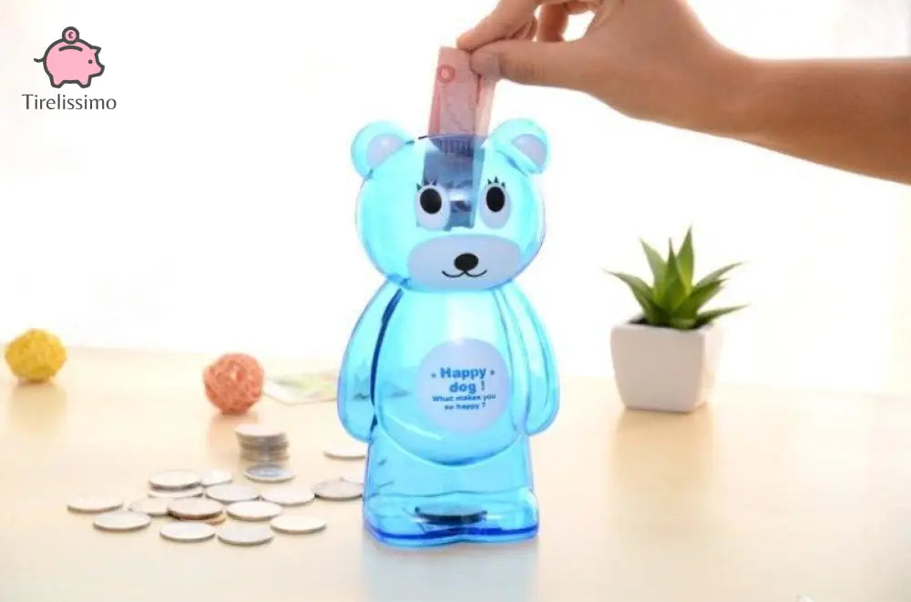 Grande Tirelire Transparente