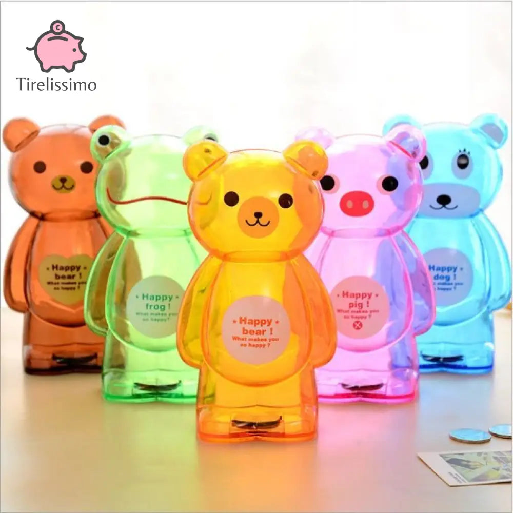 Grande Tirelire Transparente