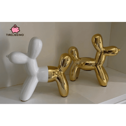 Tirelire Chien Ballon