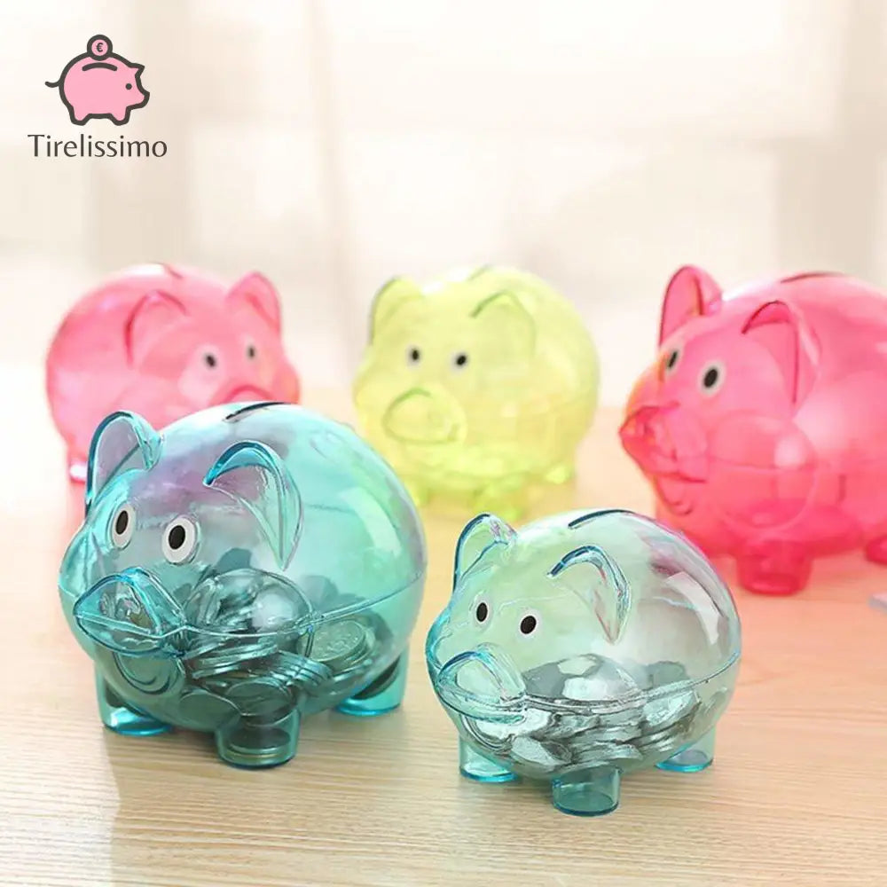 Tirelire Cochon Plastique