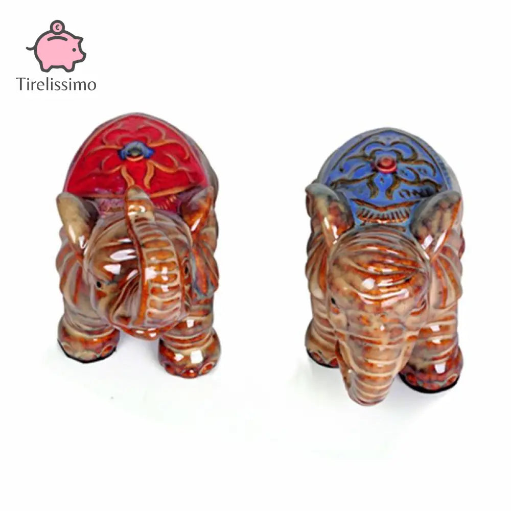 Tirelire Éléphant Vintage