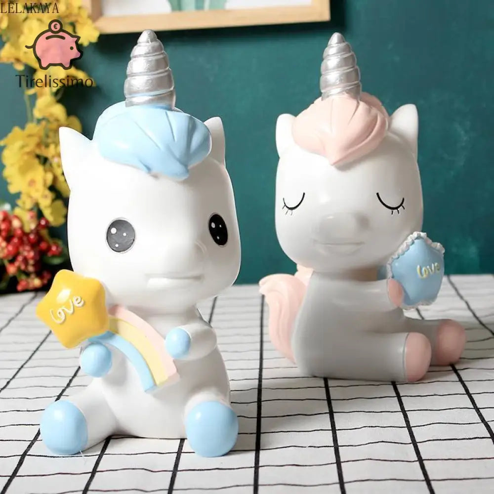 Tirelire Licorne Glow