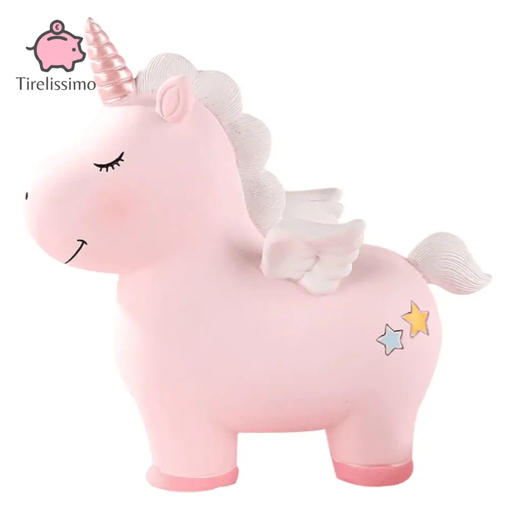 Tirelire Licorne<br/> Rose - Tirelissimo