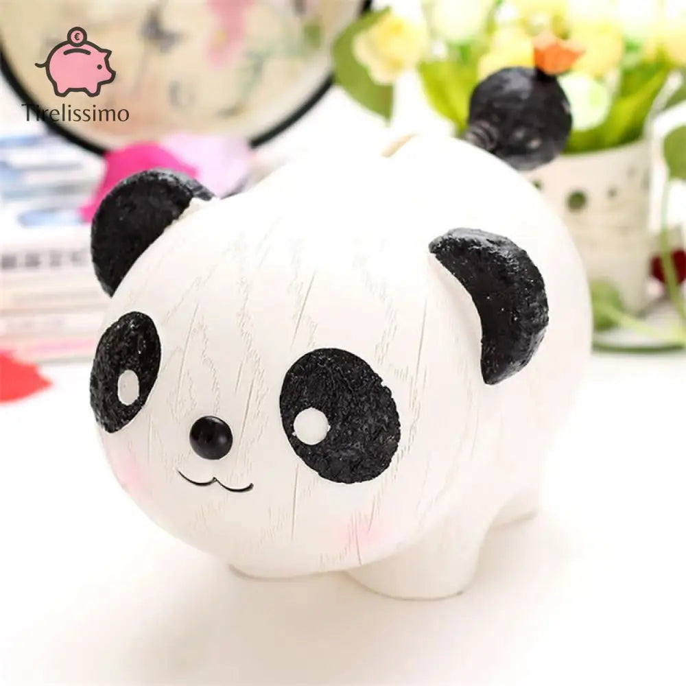 Tirelire Panda Plastique