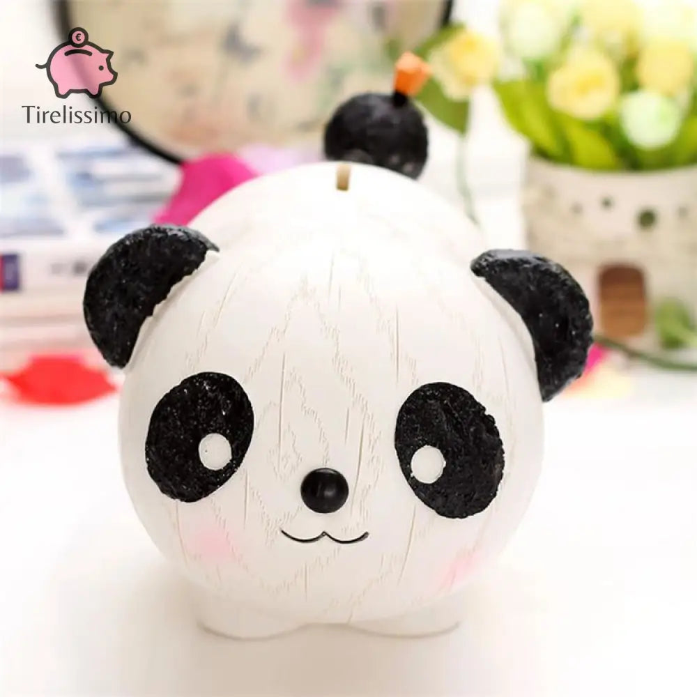 Tirelire Panda Plastique
