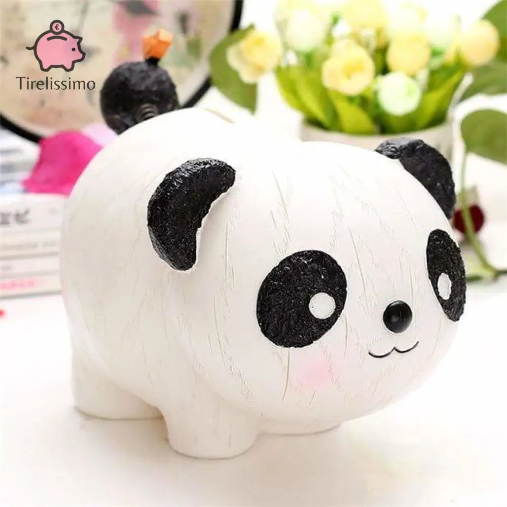Tirelire Panda Plastique