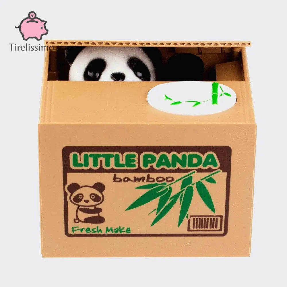 Tirelire Panda Voleur