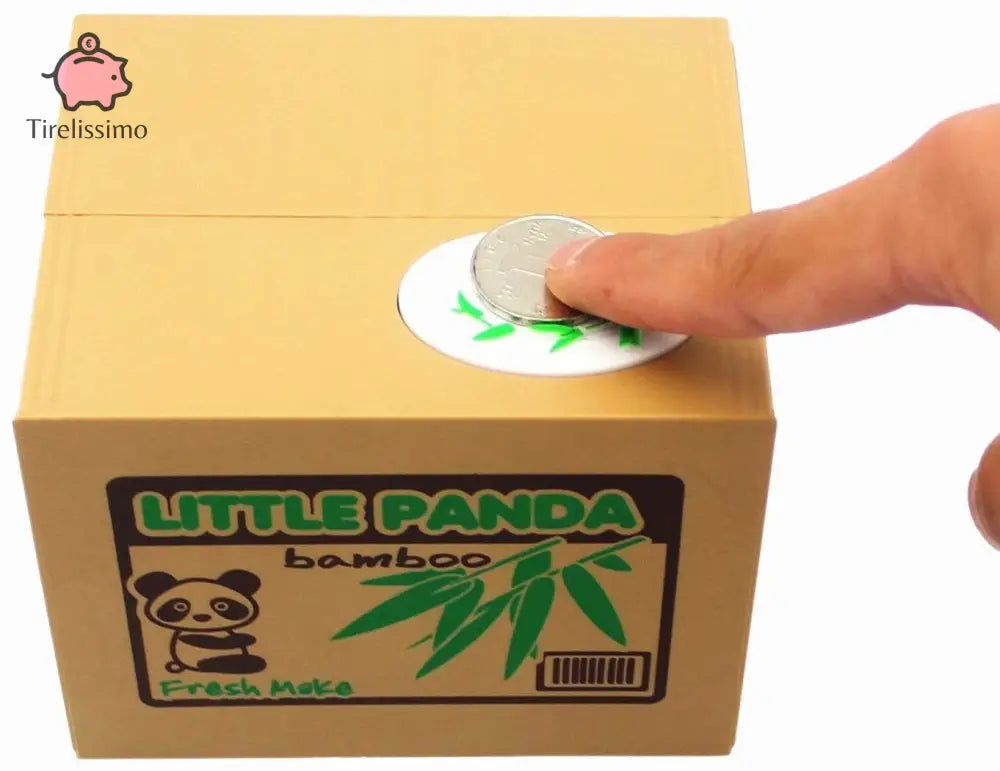 Tirelire Panda Voleur
