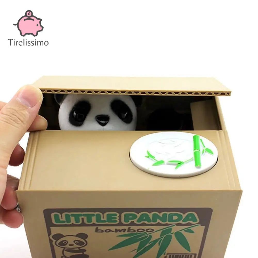 Tirelire Panda Voleur