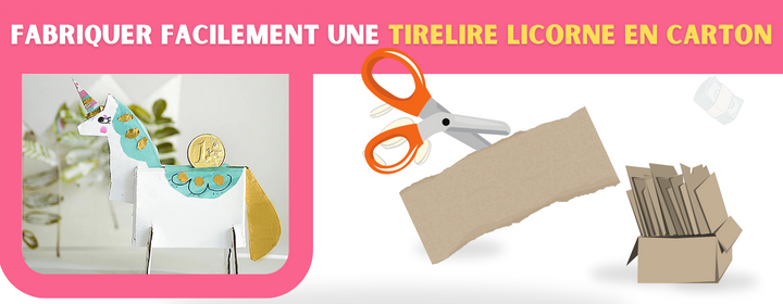 tuto tirelire licorne diy