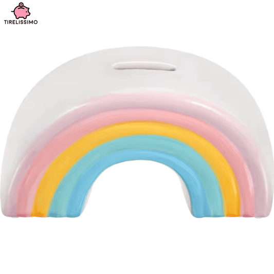 Tirelire Arc-en-Ciel en Céramique