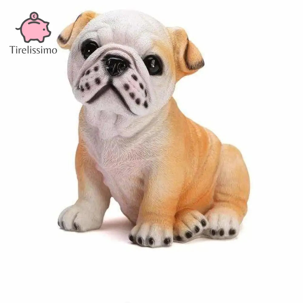 Tirelire Chien Mignon Bulldog