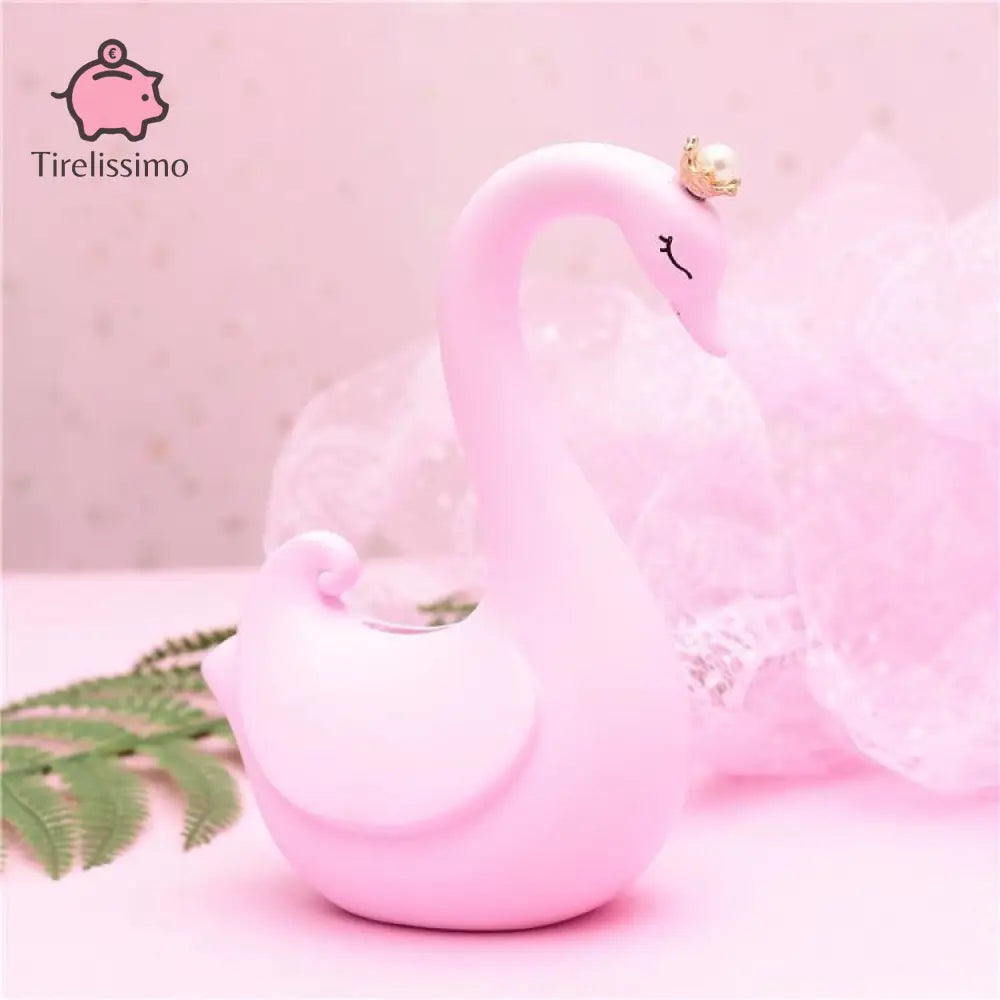 Tirelire Cygne Rose / Petit