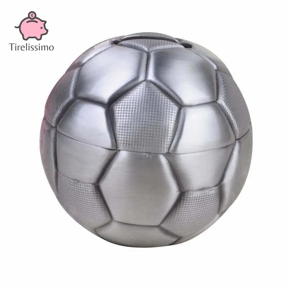 Tirelire<br/> Ballon de Foot en Metal - Tirelissimo