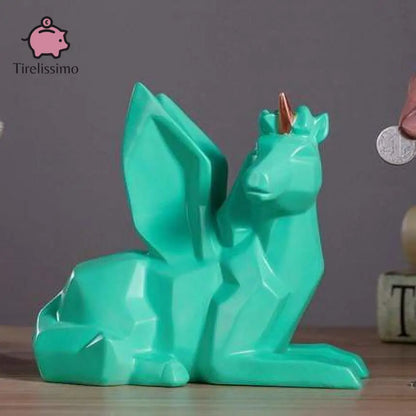 Tirelire Licorne Incassable